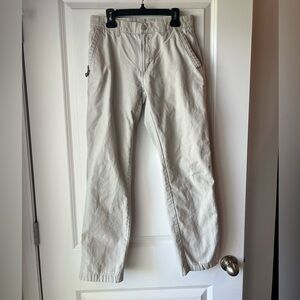 Columbia Cream Pants. 4P